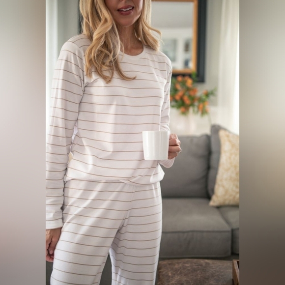 LAKE Other - LAKE Pima Long Sleeve Weekend Pajama Shirt